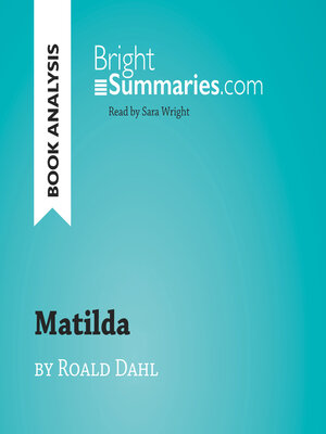 cover image of Matilda by Roald Dahl (Book Analysis)